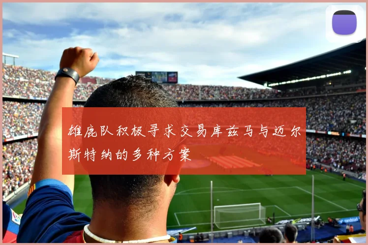 雄鹿队积极寻求交易库兹马与迈尔斯特纳的多种方案